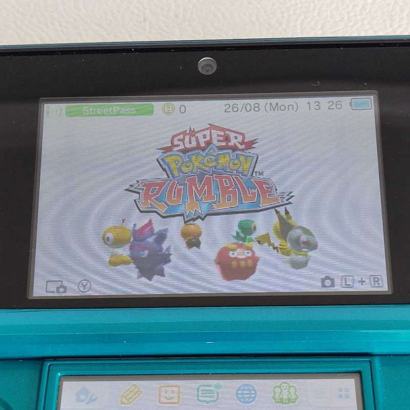 Nintendo 3ds Console with games