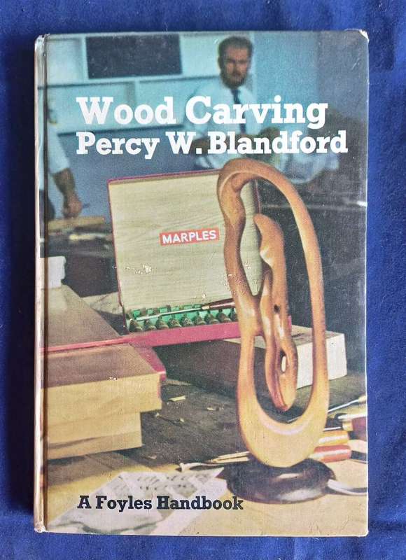 Wood carving by Percy W Blandford