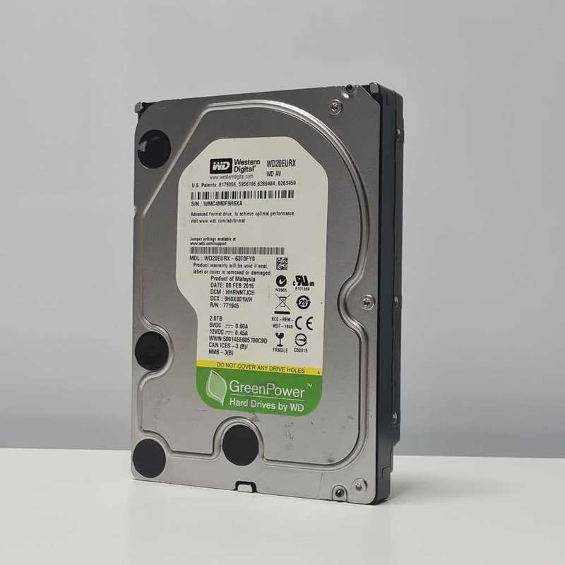 2TB Western Digital hard drive