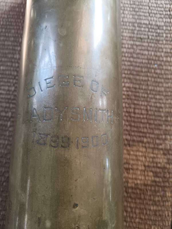 Military Shell " Siege of Ladysmith 1899-1900"