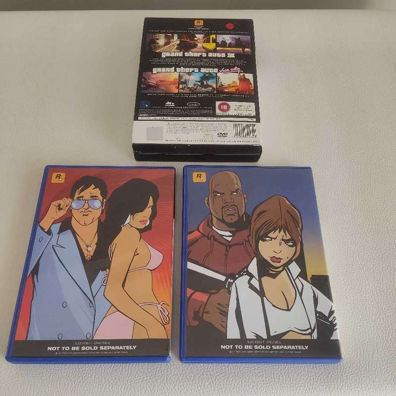 Grand Theft Auto Double Pack Ps 2 PAL