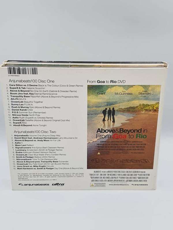 Above & BeyondAnjunabeats100 + From Goa to Rio 3Cd Import