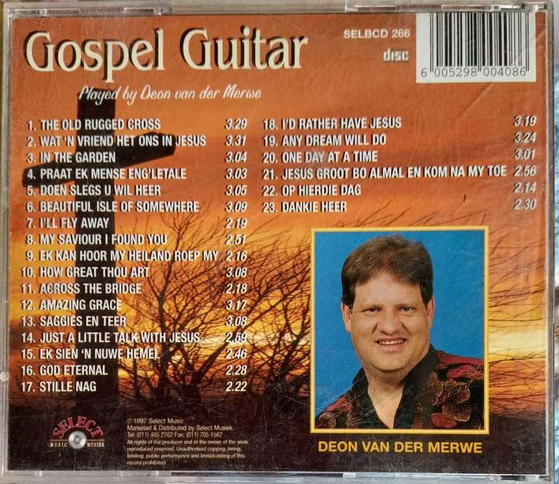 Gospel guitar cd