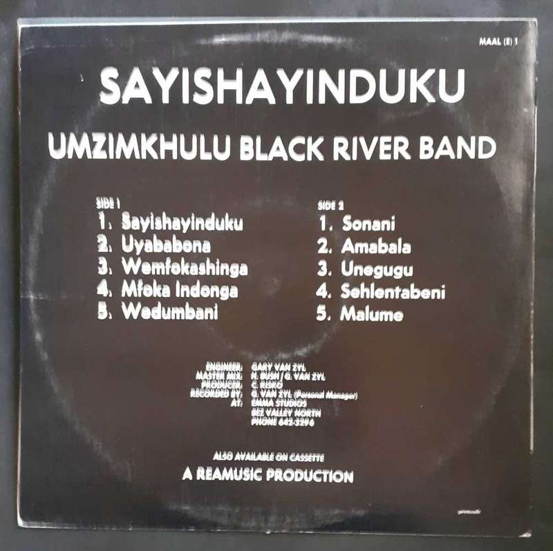 Umzimkhulu Black River Band - Sayishayinduku LP Vinyl Record