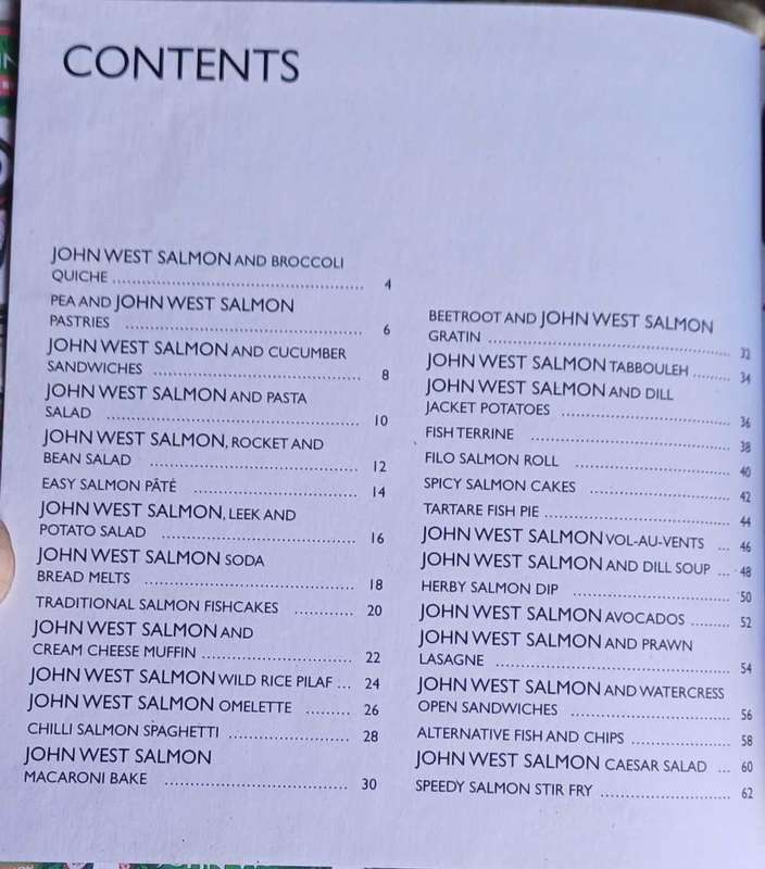 Hachette - John West Salmon 30 best loved recipes