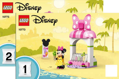Lego Used (Instruction Booklet/s) - Disney 10773 Minnie Mouse's Ice Cream Shop