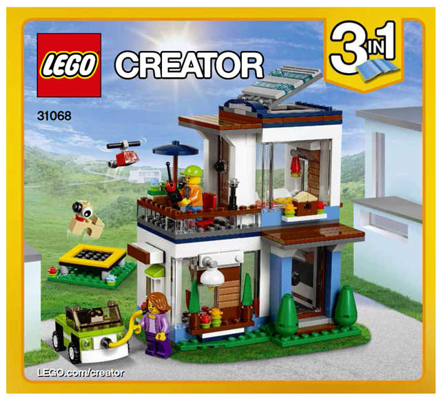 Lego Used (Instruction Booklet/s) - Creator 31068 Modular Modern Home