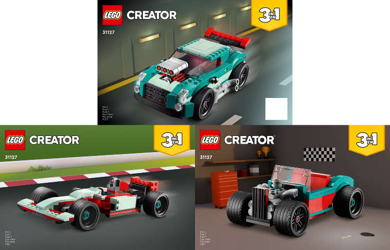 Lego Used (Instruction Booklet/s) - Creator 31127 Street Racer