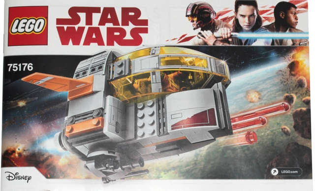 Lego Used - Star Wars 75176 Resistance Transport Pod (Instruction Booklet/s)