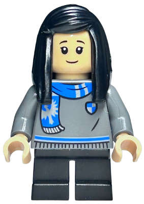 Lego (N) ~ Cho Chang - Ravenclaw Sweater and Scarf Black Short Legs~