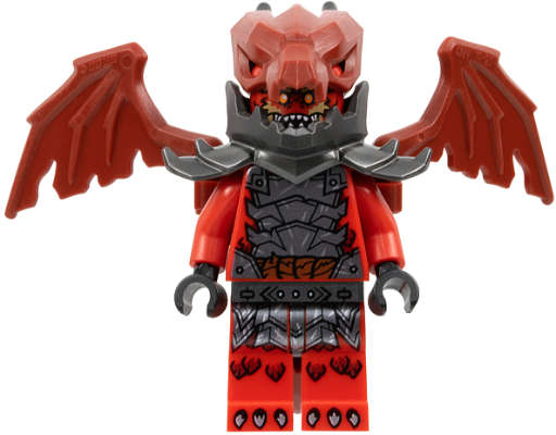 Lego (N) ~ Dragonian Warrior - Dragon Backpack~