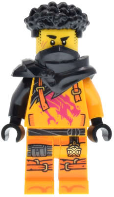 Lego (N) ~ Arin - Shirt with Magenta Dragon Hair Shoulder Pads~