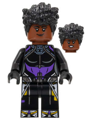 Lego (N) ~ Shuri - Black and Dark Purple Top~