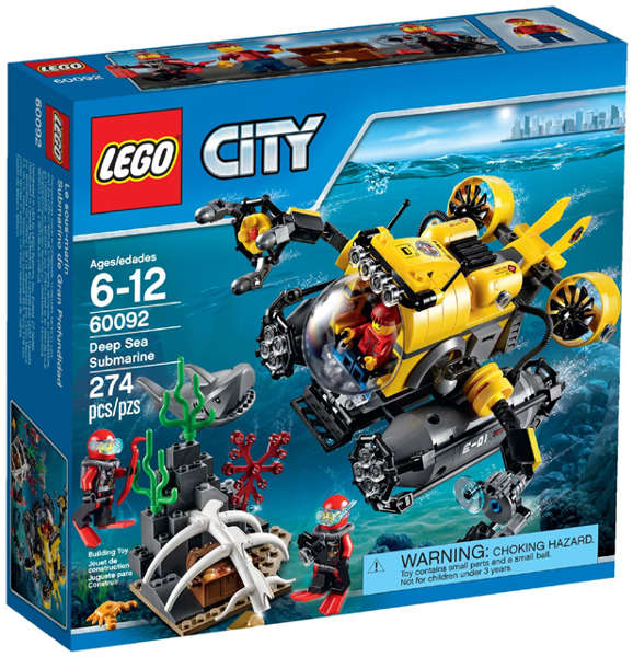 Lego Deep Sea Submarine set (60092)