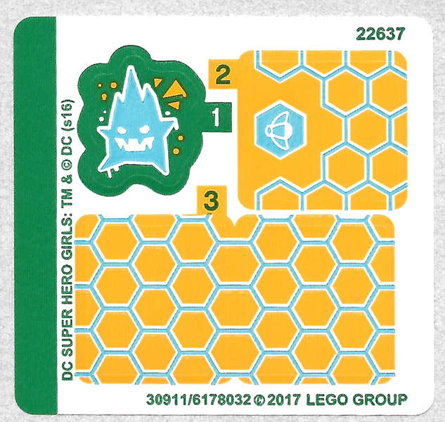 Lego (N) ~ Sticker Sheet for Set 41234 - (30911/6178032)~