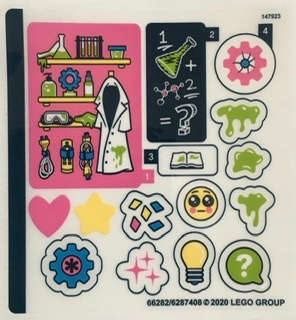 Lego (N) ~ Sticker Sheet for Set 41402 - (66282/6287408)~