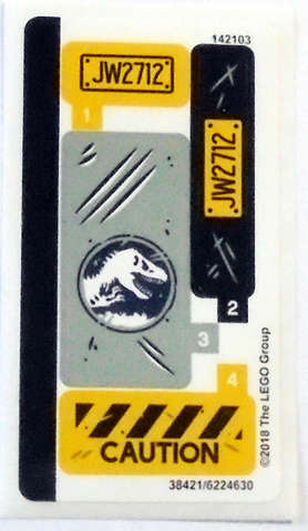 Lego (N) ~ Sticker Sheet for Set 75926 - (38421/6224630)~