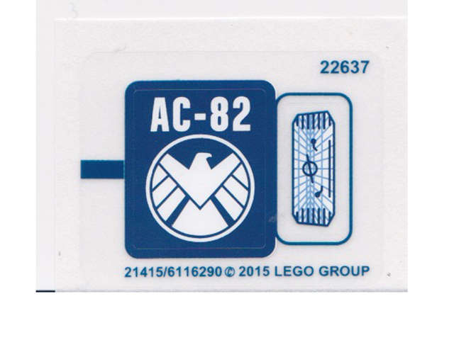 Lego (N) ~ Sticker Sheet for Set 76036 - International Version - (21415/6116290~