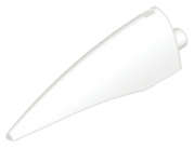 Lego (U) ~ Barb / Claw / Horn / Tooth - Large ~ [White]