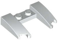 Lego (U) ~ Wedge 3 x 4 x 2/3 Curved with Cutout ~ [White]