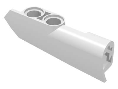 Lego (N) ~ Technic Panel Fairing #22 Very Small Smooth Side A ~ [White]