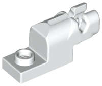 Lego (U) ~ Projectile Launcher 1 x 2 Mini Blaster / Shooter ~ [White]