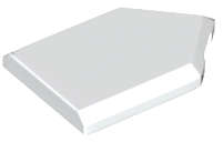 Lego (N) ~ Tile Modified 2 x 3 Pentagonal ~ [White]
