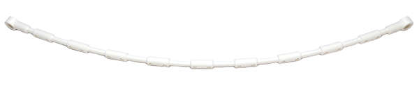 Lego (N) ~ Hose Flexible 21L with 2 Connector Ends and Rope Climbing Grips ~ [White]