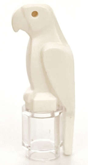 Lego (U) ~ Bird Parrot with Large Beak ~ [White]