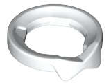 Lego NEW - Minifigure Neck Collar~ [White]