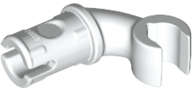 Lego (N) ~ Arm and Hand Short with Pin - Vertical Grip ~ [White]