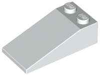 Lego (N) ~ Slope 18 4 x 2 ~ [White]