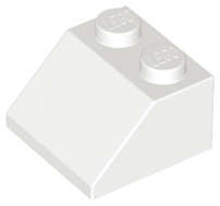 Lego (N) ~ Slope 45 2 x 2 ~ [White]