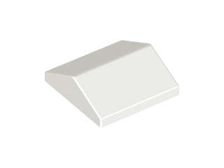 Lego (U) ~ Slope 33 2 x 2 Double ~ [White]