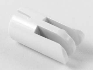 Lego (U) ~ Arm Piece with Tow Ball Socket 3 Fingers ~ [White]