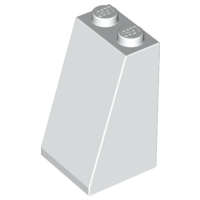 Lego (N) ~ Slope 75 2 x 2 x 3 - Solid Studs ~ [White]