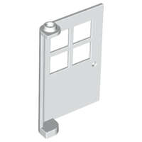 Lego (U) ~ Door 1 x 4 x 5 with 4 Panes ~ [White]