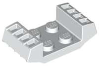 Lego (U) ~ Plate Modified 2 x 2 with Vents ~ [White]