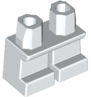 Lego (N) ~ Legs Short ~ [White]