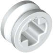 Lego (N) ~ Technic Bush 1/2 Smooth ~ [White]