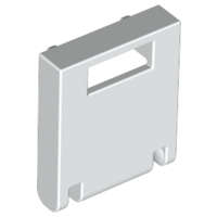 Lego (N) ~ Container Box 2 x 2 x 2 Door with Slot ~ [White]