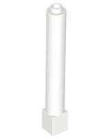 Lego (N) ~ Support 1 x 1 x 6 Solid Pillar ~ [White]