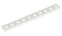 Lego (U) ~ Plate 1 x 10 ~ [White]