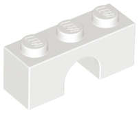 Lego (N) ~ Arch 1 x 3 ~ [White]