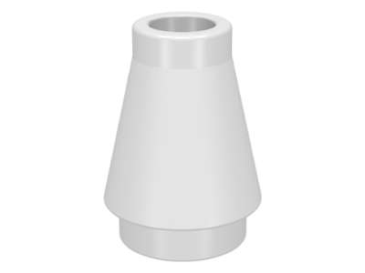 Lego (U) ~ Cone 1 x 1 ~ [White]