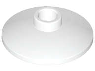 Lego (N) ~ Dish 2 x 2 Inverted (Radar) ~ [White]