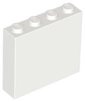 Lego (N) ~ Brick 1 x 4 x 3 ~ [White]
