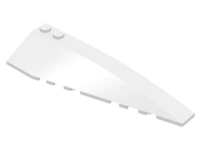 Lego (N) ~ Wedge 10 x 3 Right ~ [White]