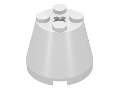 Lego (U) ~ Cone 3 x 3 x 2 ~ [White]