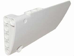 Lego (U) ~ Technic Panel Fairing #18 Large Smooth Side B ~ [White]
